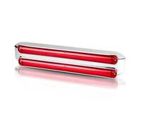 SRQORT Brake Stop Light DRL Taillight Bar Trailer Rear Bumper Flash Brake Indicator 12v Tail Stop Lamp 24V LED Reverse Lights For Pickup Truck Tow Boad(1pc Flash Light)