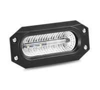 SRQORT Brake Stop Light Tail Bumper Reverse Light LED Flash Brake Indicator Lamp 7inch Flush Mount Rear Strobe Warning 12V 24V Flood Beam Taillight(1pc Reverse Light)