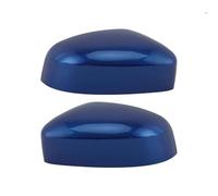 SRQORT Car Rear View Mirror Cap Car Rearview Side Mirror Cover Blue Wing Cap For Focus MK3 2011-2018 MK2 2009-2011 For Mondeo MK4 2010-2014 Exterior Auto Rearview Mirror Cover
