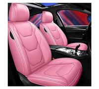 SRQORT Car Seat Covers Leather Car Seat Covers For Chevy For Captiva For Aveo For Cruze For Epica For Lacetti For Sonic For Spark For Equinox Universal Interior Car Seat Cover Sets(Pink)