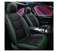 SRQORT Car Seat Covers Leather Car Seat Covers For Chevy For Captiva For Aveo For Cruze For Epica For Lacetti For Sonic For Spark For Equinox Universal Interior Car Seat Cover Sets(GREEN)