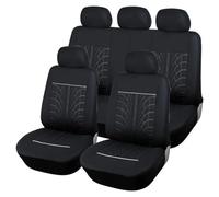 SRQORT Car Seat Covers Universal Vehicles Seats Interior Accessories For TOYOTA For Corolla For RAV4 Car Seat Protector Car Seat Covers(Black,1Set)