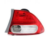 SRQORT Car tail light For CIVIC FA1 2009 2010 2011 Left/Right Side Tail Lamp Rear Tail Light Brake Lamp Accessories(Outside right)