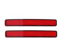 SRQORT Car third brake light 2PCS Red Left Right Rear Bumper Reflector Light For VW For Transporter T5 2003-2011 For Multivan Side Warning Lamp 7E0945105 7E0945106 High Level Stop Light