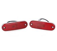 SRQORT Car third brake light For Toyota For RAV4 For RAV 4 1996 1997 1998 1999 2000 Car Rear Bumper Side Marker Reflector Light Lamp High Level Stop Light(1pair)