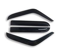 SRQORT Car Wind Deflectors Door Visor For Nissan For Cube 2002 2003 2004 2005 2006 Tape-on WeatherShields Sun Rain Guards Window Deflectors Awnings&shelters
