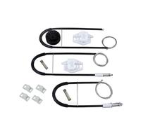 SRQORT Car Window Levers for Megane II 2 RM202-RST-SP Front Right Side Electric Window Regulator Repair Kit
