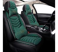 SRQORT Cars Seat Covers 5 Seat Car Seat Covers For Sonic For Trax For Sail For Captiva For Cruze 2012 For Tahoe For Traverse 2008 For Lacetti For Aveo For Lanos For Onix(BLACK GREEN,Deluxe b)