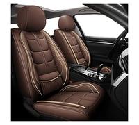 SRQORT Cars Seat Covers 5 Seats Leather Car Seat Covers For Jaguar For F-pace Xf Xjl Xfl Xe Xj6 Xk All Models(Coffee,Standard)