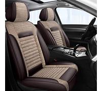 SRQORT Cars Seat Covers Car Flax Seat Covers For VW For Passat B8 B7 For Golf 5 6 7 For Polo For Tiguan For Amarok(C,Standard)