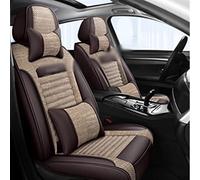 SRQORT Cars Seat Covers Car Flax Seat Covers For VW For Passat B8 B7 For Golf 5 6 7 For Polo For Tiguan For Amarok(C,Luxury)