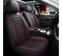 SRQORT Cars Seat Covers Car Seat Covers For Captiva For Cruze For Onix For Sail Full Set Automotive Interior(Black Red LINE)