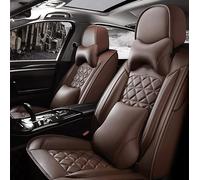 SRQORT Cars Seat Covers Car Seat Covers For For Ranger For Focus For Fiesta For S-max For Mondeo For Explorer For Ecosport All Models(Coffee,Luxury)