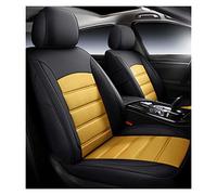 SRQORT Cars Seat Covers Custom Car Seat Covers For Vw For Amarok For Vw For Golf 2 3 4 5 6 7 Mk2 Mk3 Mk4 Mk5 Mk6 Mk7(Yellow,Standard)