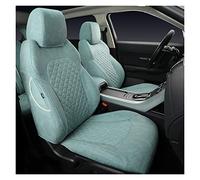 SRQORT Cars Seat Covers Custom Leather Full Coverage Car Seat Covers For Fiat 500 For Punto For Palio For Freemont For Viaggio For Ottimo For Bravo For Linea(GREEN,Standard)