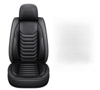 SRQORT Cars Seat Covers For Dodge For Journey Leather Car Seat Covers For Caliber For Challenger For Ram 1500 For Durango For Nitro(Black)