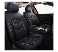 SRQORT Cars Seat Covers For Freelander 1 Leather Car Seat Covers For Evoque For Defender For Range For Discovery For Disco Accessories(Black)