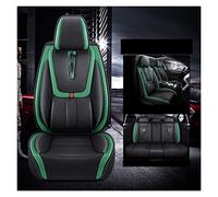 SRQORT Cars Seat Covers For Volvo V50 V40 S60 S0 C30 V60 V70 XC60 S40 XC90 XC70 850 All Models Leather Car Seat Covers(GREEN,Standard)