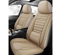 SRQORT Cars Seat Covers For Vw For Polo For Sedan For Touareg For Touran Car Seat Covers Luxury Full Set Automotive Interior Accessories(Coffee)