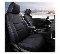SRQORT Cars Seat Covers Full Set Custom Luxury Design Styling Car Seat Covers For Toyota For Rav4 2020 2021 2022 Xa50 Waterproof Leatherette(Black,2020)