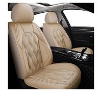 SRQORT Cars Seat Covers Full Set Leather Car Seat Covers For Citroen All Models For C4- For Aircross For C4-for Picasso C5 C2 C6 C4 For C-elysee For C-triomphe(Beige,Standard)