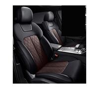 SRQORT Cars Seat Covers Leather Car Seat Covers Custom For Bmw X5 X6 Z4 E53 E85 E86 E89 E70 E71 E72 F15 F16 F85 F86 Car Interior(Black coffee,Standard)