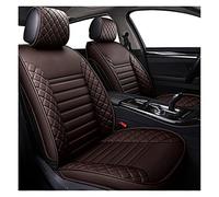 SRQORT Cars Seat Covers Leather Car Seat Covers Special For Mercedes For Benz W204 W211 W210 W124 W212 W202 W245 W163 Cla Gls 5 Seat(Coffee,B)