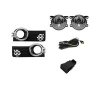 SRQORT Fog Light Car Front Bumper Replacement Driving Fog Light Upgrade Kit Set For Suzuki For Ignis 2015-2018 With Wire Harness