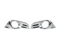 SRQORT Fog Light Lamp 2PCS For Nissan For Altima 2013 2014 2015 Front Bumper Fog Light Lamp Chrome Trim Sticker Cover Frame Grille Foglamp Lid Bezel Hood Fog Lights