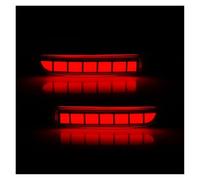 SRQORT Fog Light Lamp LED Rear Bumper Reflector Lights For Toyota For RAV4 2006-2012 For PREVIA For Alphard 2010-2012 Brake Fog Lights(Pattern B)