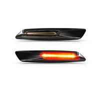SRQORT For 1 3 5 Series E81 E82 E87 E88 F30 E90 E91 E92 E93 E46 E60 E61 Dynamic Amber Car Front Side Marker Blinker Lights Side Indicators