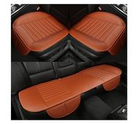 SRQORT For All Models For 911 For Panamera For Cayman For Cayenne Leather Car Seat Cushion Car Accessories Anti-Slip Car Seat Covers(Brown)