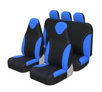 SRQORT Full Set High Back Bucket Seat Protector For Hyundai For Tucson Universal Car Seat Covers Car Seat Covers(FULL BLUE)