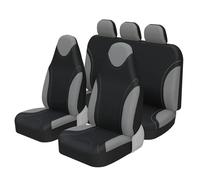 SRQORT Full Set High Back Bucket Seat Protector For Seat For Ibiza Universal Car Seat Covers Car Seat Covers(FULL GRAY)