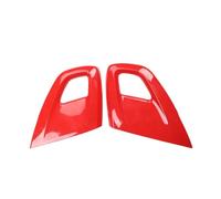 SRQORT Gear Shift Panel Trim Car Sticker Red Car Interior Door Armrest Pull Handle Protective Cover Trim for Hyundai for Veloster 2011-2017 Accessories Car Door Armrest Decorative Sticker