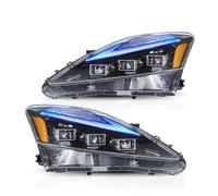 SRQORT Head Lamp Case For Lexus IS250 IS350 C ISF 2006-2012 2013 Car LED Headlights Assembly Bule DRL Front Lamps Accessories Lights(Blue,Onecolor)