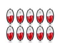 SRQORT Indicator Light 12 LED Side Marker Light Indicators Tail Light Clearance Lamp For Truck Trailer RV Lorry Pickup Tractor 12V 24V(10pcs)