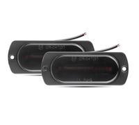 SRQORT Indicator Light 12V 24V Truck LED Side Marker Clearance Warning Lamp Taillights Indicator Light For Car Trailer Lorry Bus SUV(15LED White)