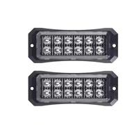 SRQORT Indicator Light 12V-24V Truck Side Marker Signal Light Indicator Warning Lamp For Car Pickup Truck Trailer Lorry Tractor Van(12 LED Red)