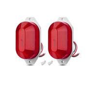 SRQORT Indicator Light 12V LED Side Marker Light 21 LED Turn Signal Lamp Tail Light Indicator Warning Light For Car Truck RV Bus(2pcs Red)