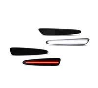 SRQORT Indicator Light 4Pcs LED Front/Rear Bumper Side Marker Turn Signal Lights For Chevy For Corvette C6 2005-2009 2010 2011 2012 2013(White Red)