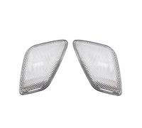 SRQORT Indicator Light 55155628AB For Jeep For Wrangler TJ 1997-2004 2005 2006 Front Bumper Side Marker Turn Signal Cover No Bulb(Clear)