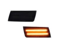 SRQORT Indicator Light For Chrysler 300 2005 2006 2007 2008 2009 2010 LED Car Front Bumper Side Marker Turn Signal Lights/Parking Lights(Amber)