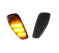 SRQORT Indicator Light For Jeep For Renegade 2015 2016 2017 2018 2019 2020 2021 2022 2023 LED Car Front Side Marker Turn Signal Lights(Smoked Lens Amber)