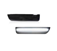 SRQORT Indicator Light For VW For Passat For B5.5 2001 2002 2003 2004 2005 LED Front/Rear Bumper Side Marker Turn Signal Lights Flare Lamps(Smoked Lens White)