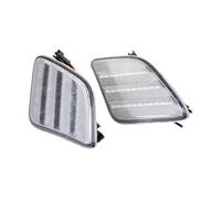 SRQORT Indicator Light Front Bumper LED Side Marker Lamps Light For Benz W221 S-Class S350 S400 S500 S550 S600 S63 S65 W218 CLS63 For AMG(Crystal)