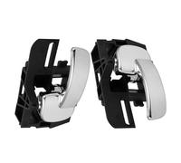 SRQORT Inner Door Handle for Nissan for Qashqai 2007 2008 2009 2010 2011 2012 2013 80671-JD000 80670-JD000 Inner Door Handle Left Right Front Rear Interior Inner Handle(L+R)