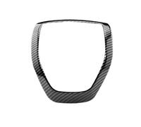 SRQORT Interior Moulding For Ranger For Everest Endeavour 2015-2020 Carbon Fiber Color Steering Wheel Frame Decoration Cover Interior Accessory