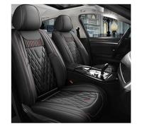 SRQORT Leather Car Seat Covers For Kadjar For Logan 2 For Duster For Arkana For Kangoo Vehicle Parts Car Seat Protectors Car Seat Covers(Black)