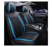 SRQORT Leather Universal Car Seat Covers For Nissan For X-trail For Qashqai For Tiida For Note Car Seat Protectors Car Seat Covers(Blue)